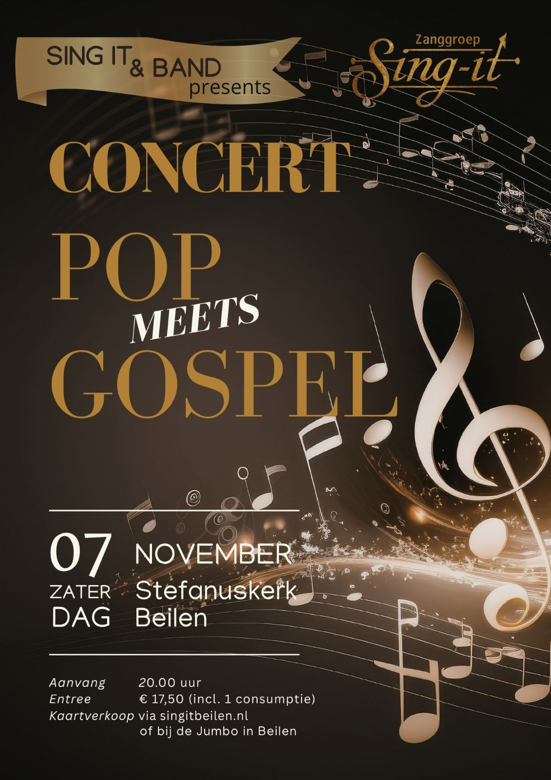 Poster concert Sing it